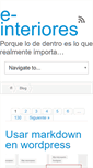 Mobile Screenshot of e-interiores.aprendizdetodo.es